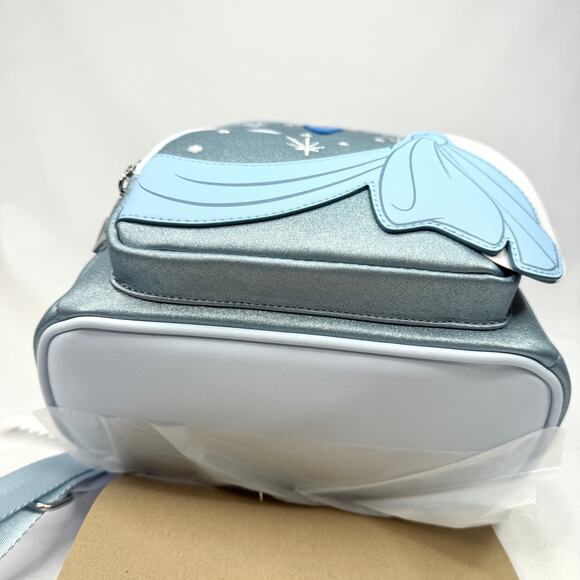 New Loungefly Princess Tiana Blue Dress Mini Backpack main image 10
